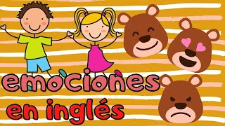 Las Emociones en Ingles y Español para Niños | vídeos divertidos para niños