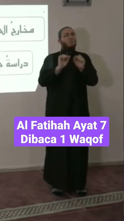 Surah Al Fatihah Ayat 7 dibaca 1 Nafas Lho Ya... #shorts