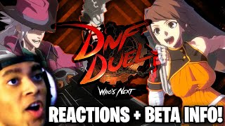DNF Duel ALL TRAILERS + DNF Beta Info | SonicSol Reacts