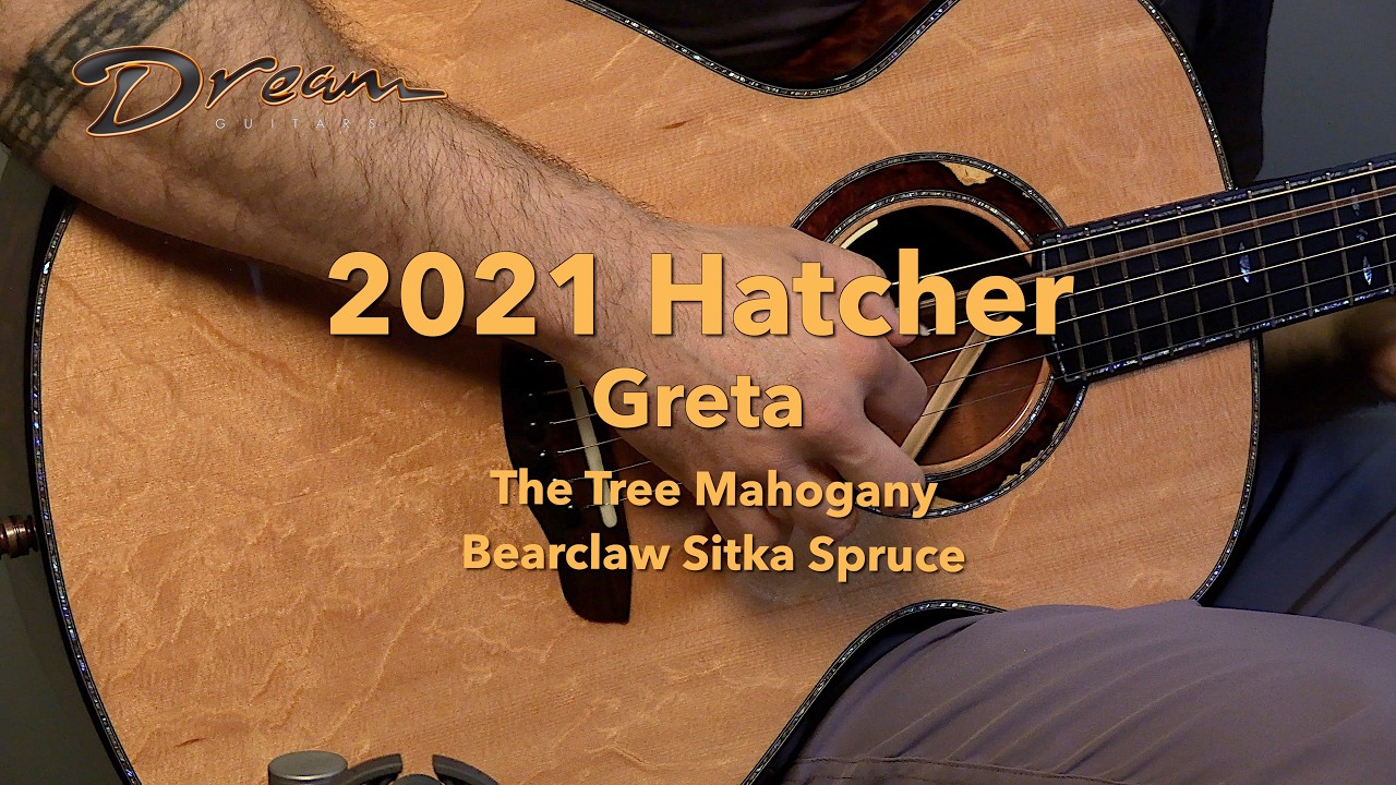 Dream Guitars - 2021 Hatcher Greta, The Tree Mahogany/Bearclaw