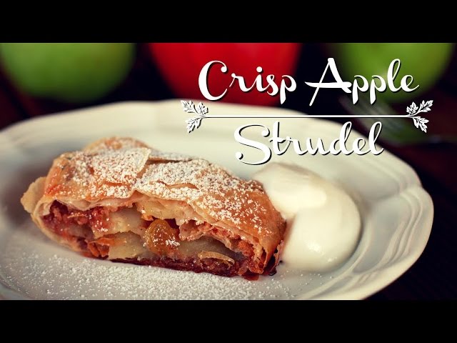 The Sound of Cooking - Crisp Apple Strudel with Just Eat Life | Tastemade