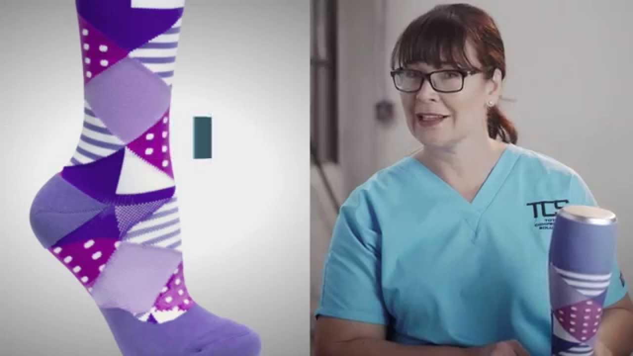 How to measure for the perfect fit in Total Compression Solutions socks