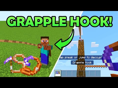 MCPE: Grapple Hook Addon