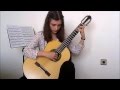 Nia Keranova - Ständchen by Franz Schubert (Classical Guitar)