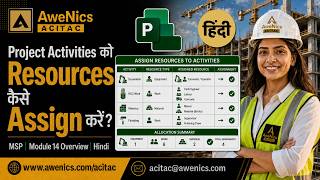 How to Assign Resources to Project Activities (MSP) | Module 14 Overview