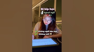 Bí kíp học 4 ngoại ngữ không mất tiền của mình? #shorts #languagelearning