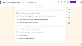 Retake LT 10 Testable questions - Google Forms
