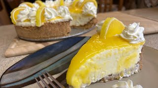 No Bake Lemon Cheesecake - Simple And Delicious Recipe | Bake With Me @The_Bakers_Loft