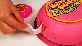 Такой Hubba Bubba вы еще не видели! Торт жвачка Хубба Бубба | Гигантские сладости