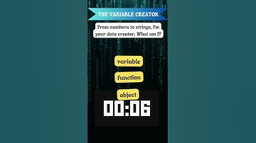 The Variable Creator | JavaScript Riddle Challenge #codingchallenge #codebreaker #javascript