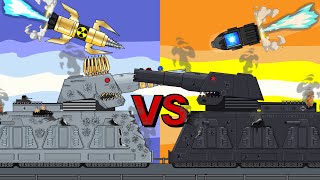 "The King vs Black Dorian" Cartoons about tanks