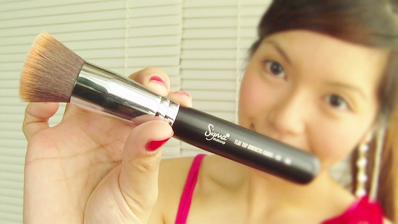 Sigma F80 Flat Top Kabuki Brush Review