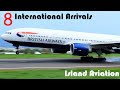 (8) International Arrivals !!!! A319, A321, 737-800, E-145, 777-200, 767-300F..@ St Kitts Airport