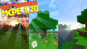 SHADERS FOR MINECRAFT PE 1.20+ | RENDER DRAGON SUPPORT | MINECRAFT SHADERS