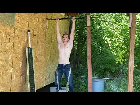 12 pull-ups with 40 lbs added