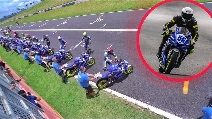 PARTICIPEI DE UMA CORRIDA DE MOTOS, OLHA COMO ME SAI  «FAUSTINO» 