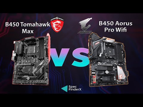 Msi B450 Tomahawk Max vs Gigabyte B450 Aorus Pro Wifi
