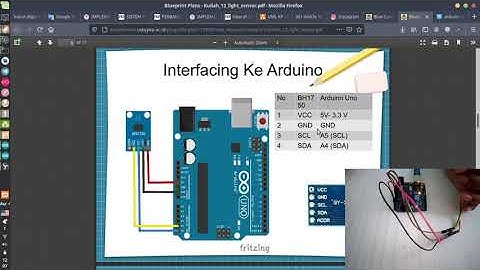 Memulai Belajar Arduino #20 || Sensor Cahaya dengan BH1750