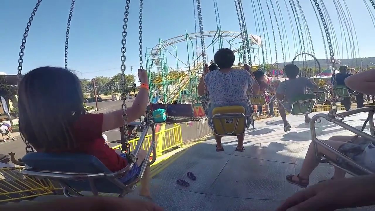 Swings HD POV Alameda County Fair YouTube