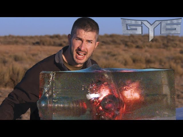 Video: .50 BMG Round Absolutely Demolishes Ballistic Gel Block