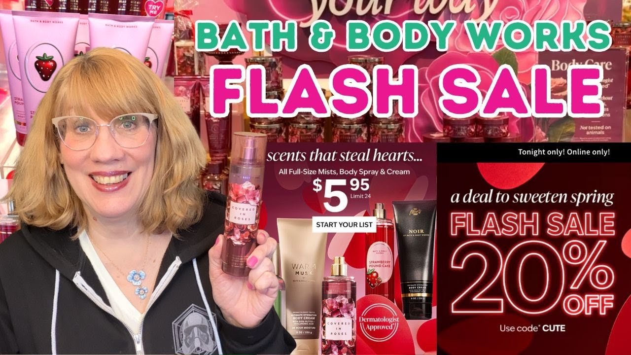 Bath & Body Works Flash Sale - 20% Off Best Deals! - YouTube