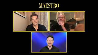 BRADLEY COOPER and CAREY MULLIGAN break down MAESTRO