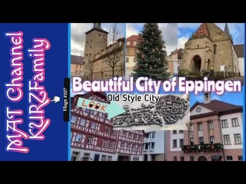 Strolling around the city of Eppingen || Old and beautiful city