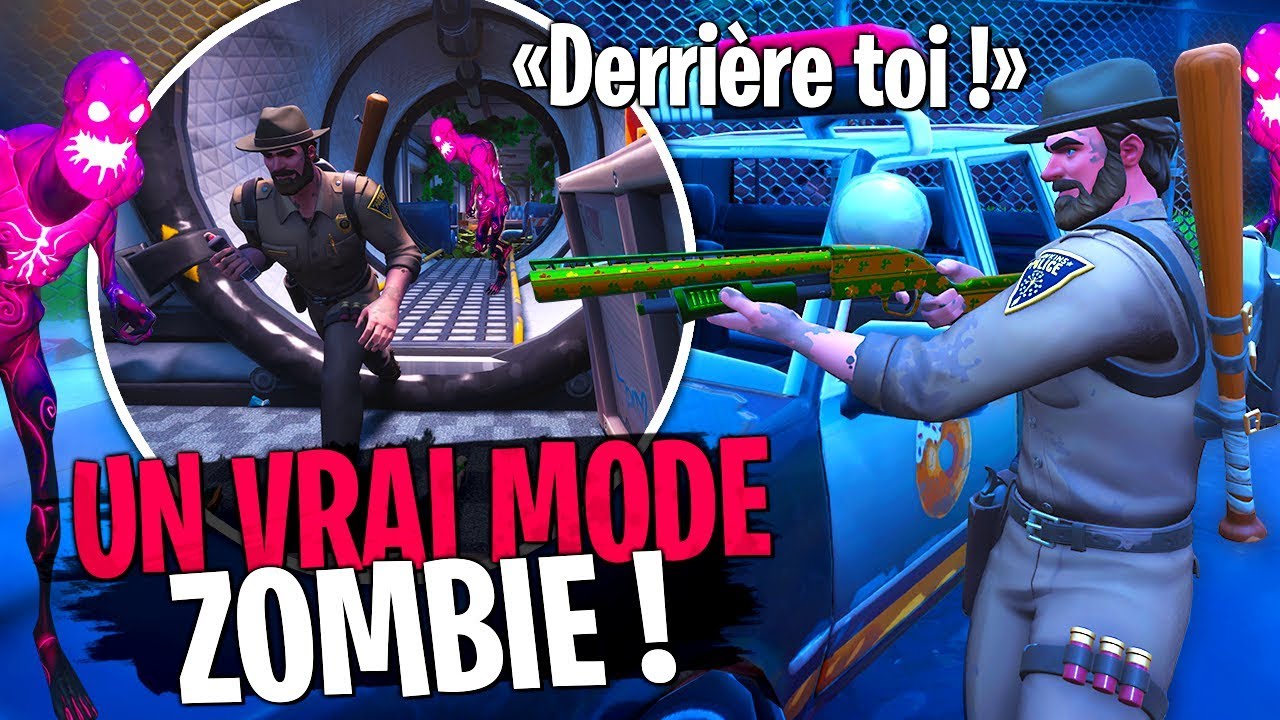 Enfin un VRAI mode ZOMBIE sur Fortnite Créatif ! - YouTube