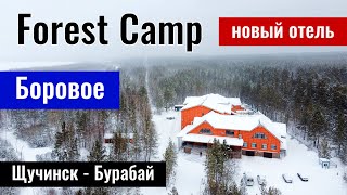 Новый отель Forest Camp Borovoe. Цены. Зимний отдых в Бурабай. Щучинск, Казахстан, 2024 год.