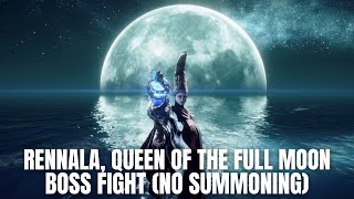 Rennala, Queen of the Full Moon Solo Boss Fight (No Summoning) | Elden Ring (No Commentary)