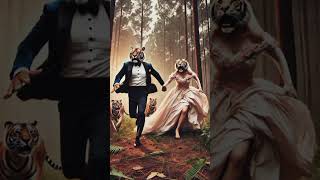 Ai tiger ki shadi #shortsviral #viral #ai #viralvideo #baby