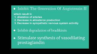 ACE INHIBITORS