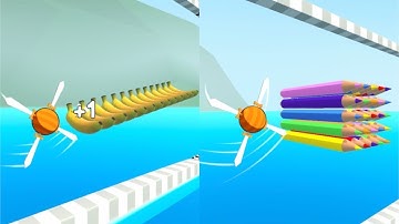 Swing Slice! Very Satisfying And Relaxing ASMR Slicing Game