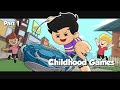 Childhood games part 1  storytime animation hindi