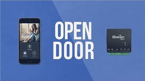 4 Ways to Unlock A Door with i-TimeTec