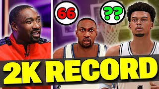 Gilbert Arenas Reacts To Wembanyama's INSANE 2k Rating