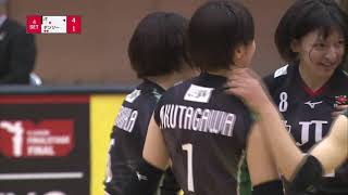 【Vリーグ公式】2021/2/7ハイライト #JTマーヴェラス vs #デンソーエアリービーズ