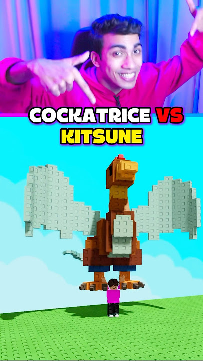 COCKATRICE VS KITSUNE GROW A GARDEN 😱