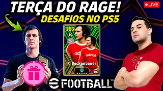 TERÇA DO RAGE! DESAFIOS DO EFOOTBALL 2024 NO PS5 EM BUSCA DO BECKENBAUER