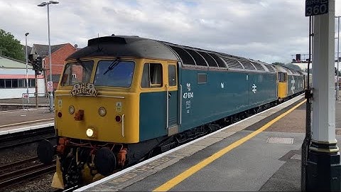 Railtour Spotting #7 | Class 47s at Exeter Saint David’s