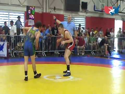 FILA Junior Greco-Roman Final 55kg Match 1 - Jesse...