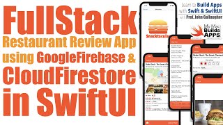 Ch. 8.0 Snacktacular Demo - We're Building a Full Stack SwiftUI App Using Firebase & CloudFirestore screenshot 5