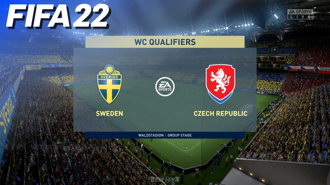 FIFA 22 - Sweden vs. Czech Republic (World Cup Qualifiers) - YouTube