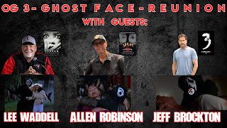 SCREAM - SCREAM 2 & SCREAM 3 **GHOST FACE REUNION** LIVE STREAM! @CRAVENSomethingScary