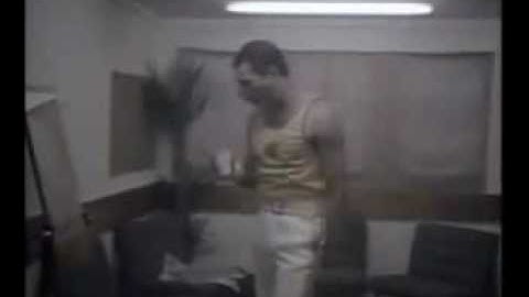 Funny - Freddie, Roger and Brian live at wembley backstage