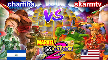 Marvel vs Capcom 2: New Age of Heroes - chamba vs skarmtv
