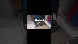Unboxing my first Macbook #apple #macbook #macbookair #starlight #laptop #fyp #explore #shorts #yt
