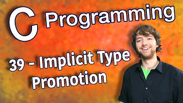 C Programming Tutorial 39 - Implicit Type Promotion