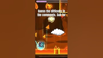 Guess the difficulty. #flyxo #geometrydash #geometrydashshowcase #interactive #trivia