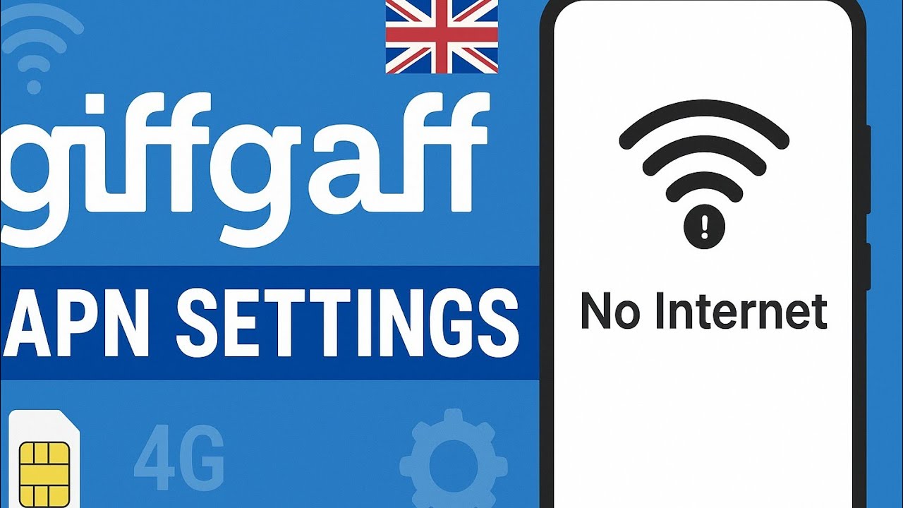 Best Giffgaff APN Settings for Fast 4G/5G Internet UK